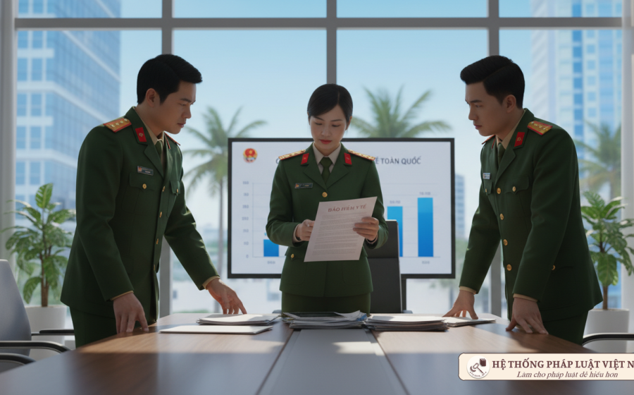 Mức đóng Bảo hiểm y tế mới nhất trong Công an nhân dân: Những thay đổi quan trọng từ 13/10/2025