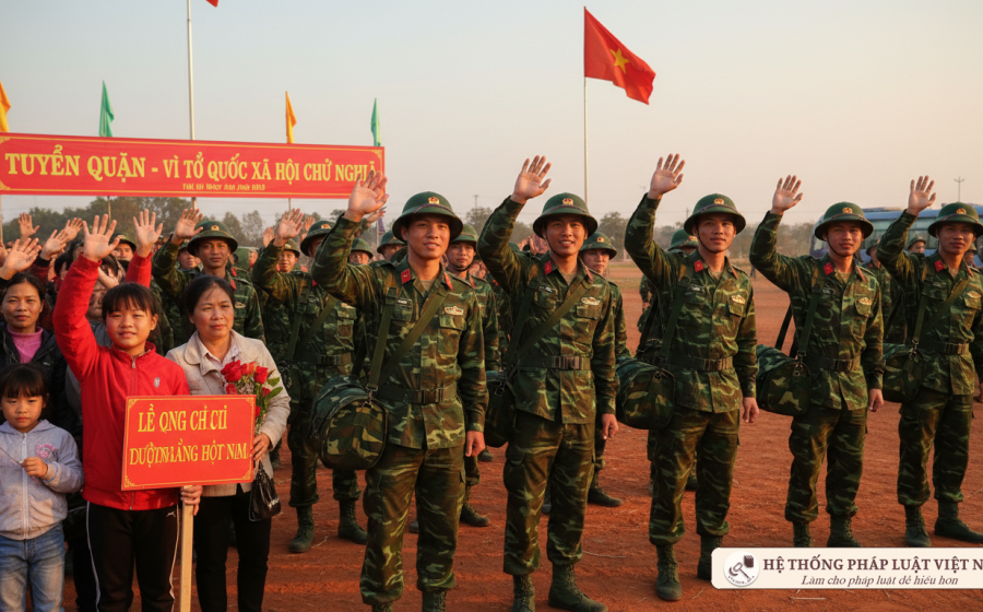 Mạnh tay xử lý vi phạm nghĩa vụ quân sự: Mức phạt mới 'khủng' từ 05/8/2025 bạn cần biết