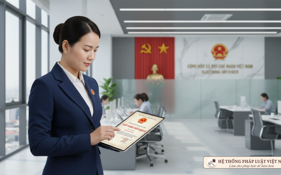 Bước ngoặt chuyển đổi số: Chứng chỉ bồi dưỡng công chức chính thức có bản điện tử từ 15/5/2026