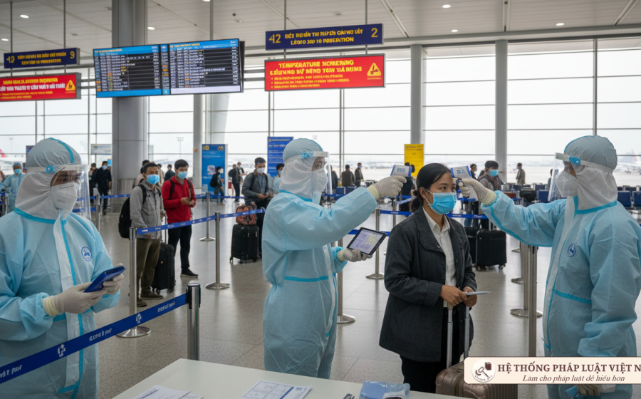 Siết chặt kiểm dịch y tế biên giới: Bộ Y tế chỉ đạo khẩn trước kỳ nghỉ lễ 30/4 và 1/5