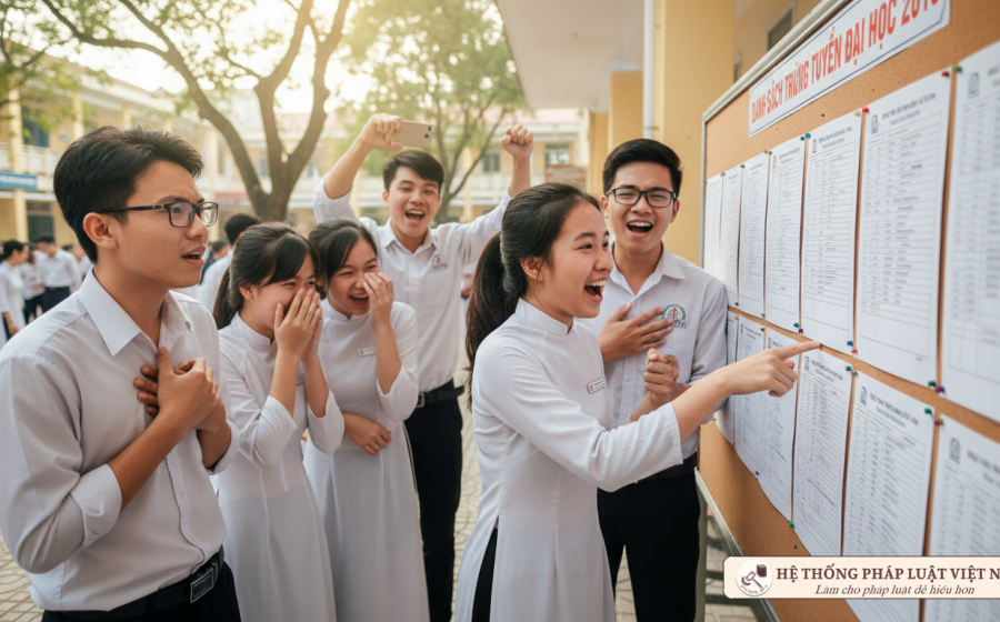 Cảnh báo: Thí sinh trượt Đại học 2018 nếu quên xác nhận nhập học trước 17h ngày 12/8