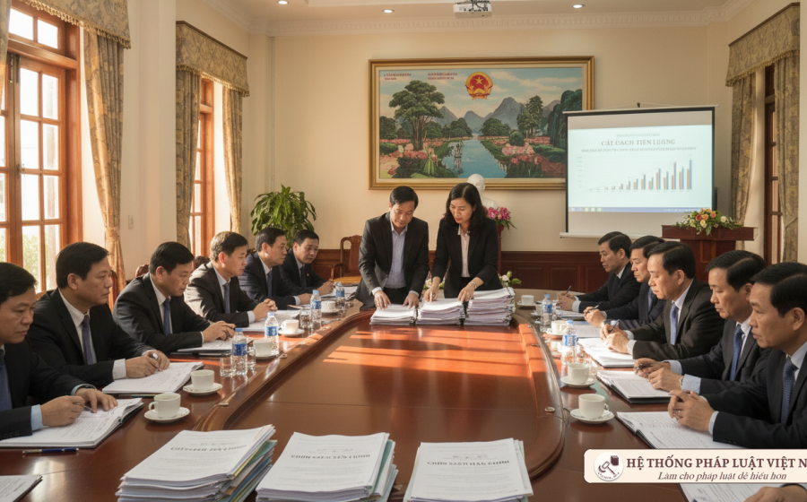 Cải cách tiền lương: Chốt thời hạn trình Quốc hội lộ trình mới nhất trước 16/9