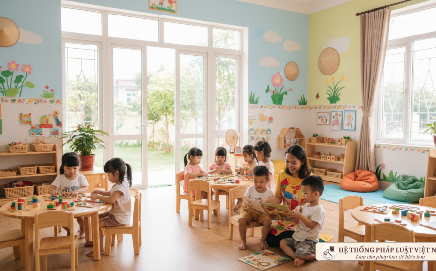 Phổ cập giáo dục mầm non 3-5 tuổi: Những chính sách "vàng" từ Nghị định 277/2025/NĐ-CP