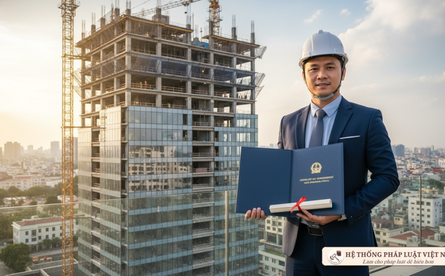 Chứng chỉ hành nghề xây dựng 2021: Cập nhật điều kiện, thủ tục và lệ phí mới nhất theo Nghị định 15/2021/NĐ-CP