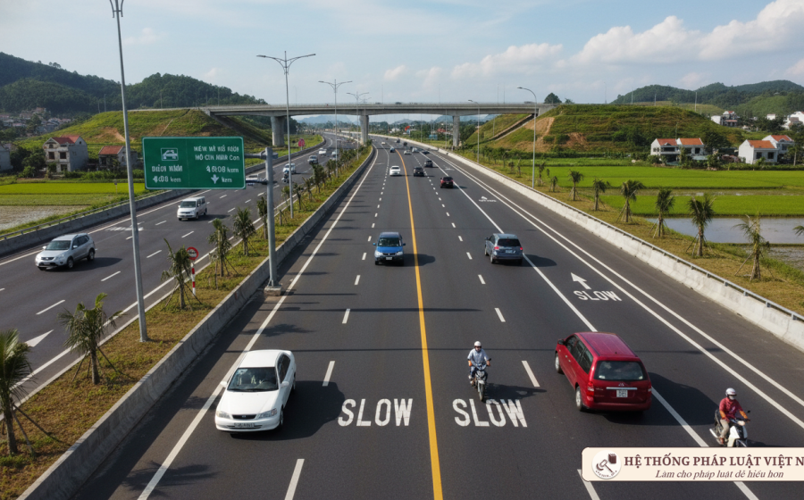 Siết chặt quản lý hành lang an toàn đường bộ: Những điểm mới từ Nghị định 186/2004/NĐ-CP