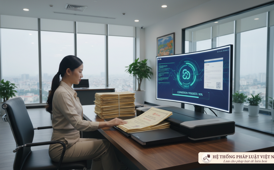 Chuyển đổi văn bản giấy sang thông điệp dữ liệu: Quy định mới nhất từ Nghị định 137/2024/NĐ-CP