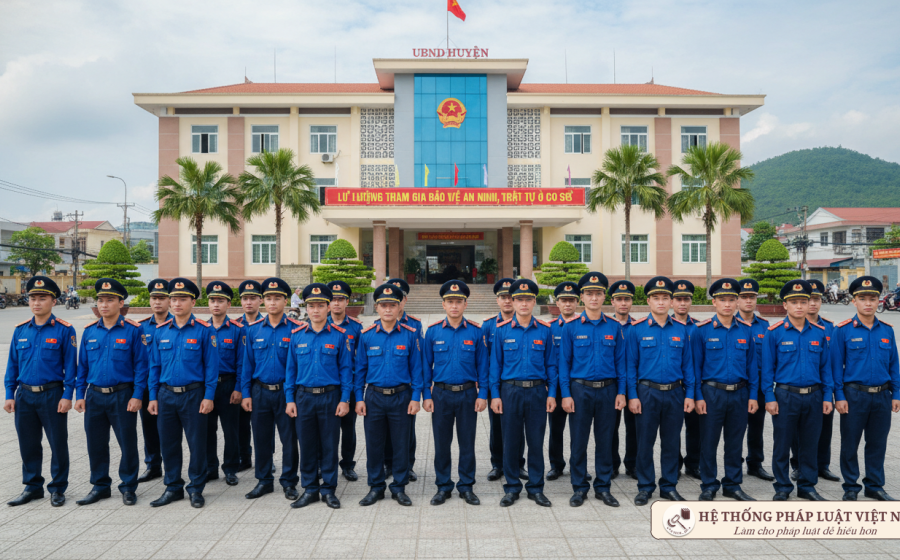 Lực lượng bảo vệ an ninh cơ sở được trang bị những gì từ 1/7/2024? Chi tiết Nghị định 40/2024/NĐ-CP