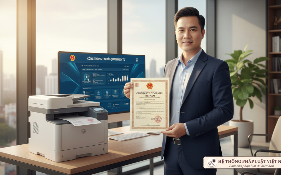 Đột phá cải cách: Doanh nghiệp chính thức được tự in Giấy chứng nhận xuất xứ hàng hóa (C/O)