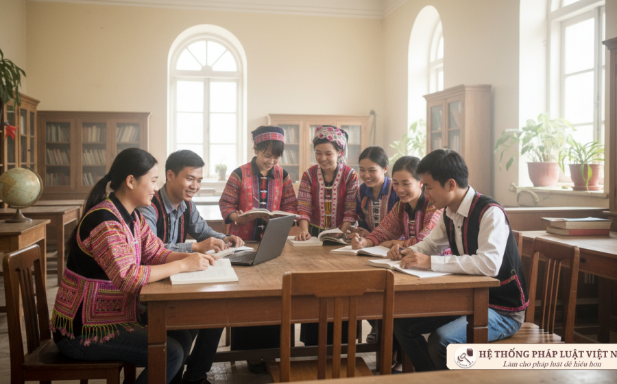 Cơ hội vàng cho sinh viên dân tộc thiểu số: Chi tiết chính sách hỗ trợ chi phí học tập mới nhất theo Quyết định 66/2013/QĐ-TTg