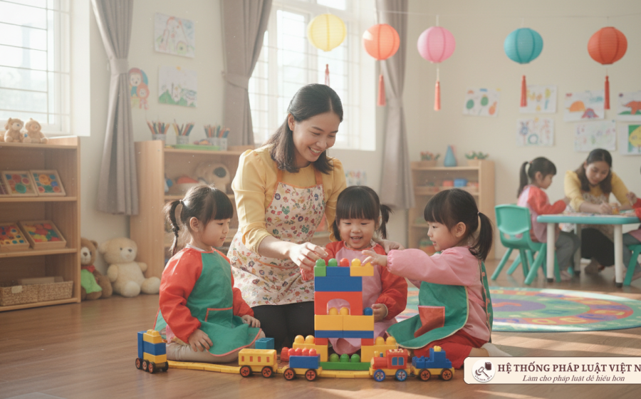 Chính sách mới: Giáo viên mầm non tại khu công nghiệp được hỗ trợ thêm từ 800.000 đồng/tháng