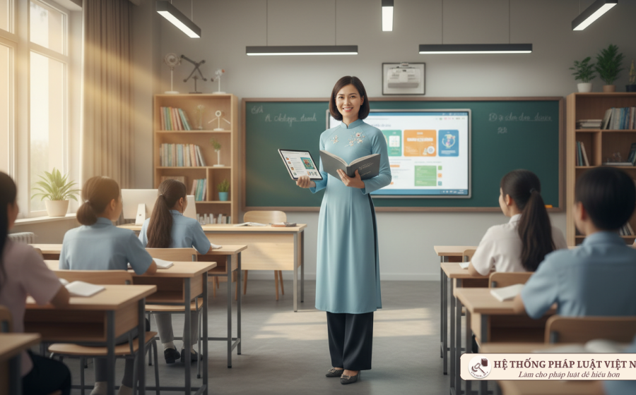 Giáo viên THCS cần biết: Quy định mới nhất về bổ nhiệm chức danh và bảng lương áp dụng từ tháng 4/2026
