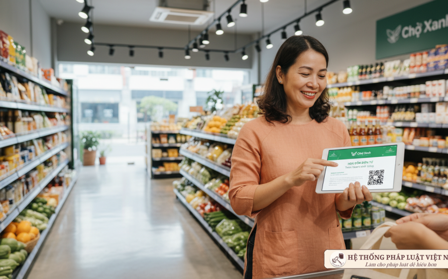 Hộ kinh doanh chú ý: Mốc doanh thu 'vàng' bắt buộc dùng hóa đơn điện tử và hạn chót 20/04/2026