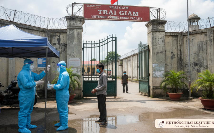 Siết chặt an ninh tại các cơ sở giam giữ: Biện pháp cấp bách ngăn chặn Covid-19 từ ngày 12/05/2021