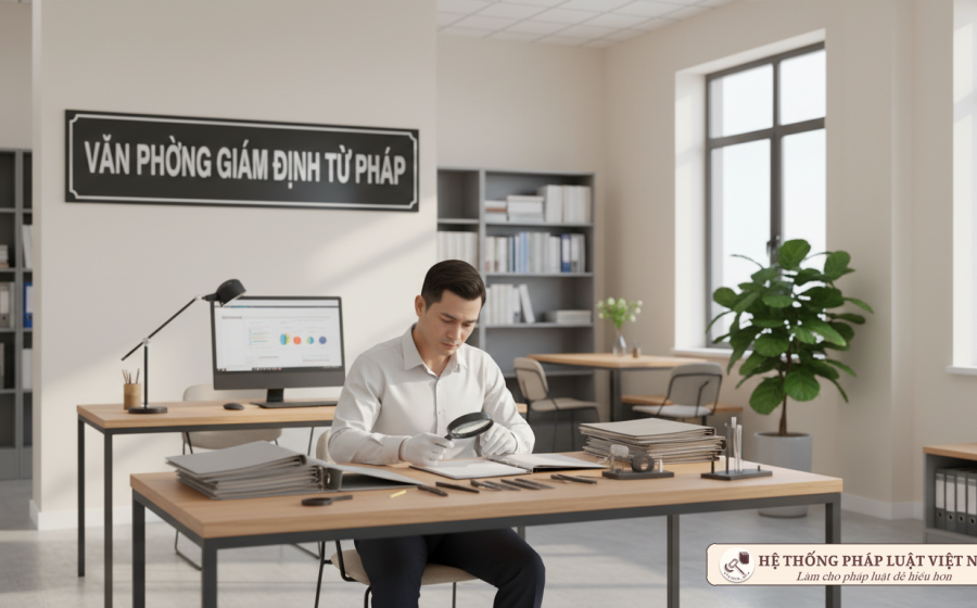 Cấp lại Giấy đăng ký hoạt động Văn phòng giám định tư pháp