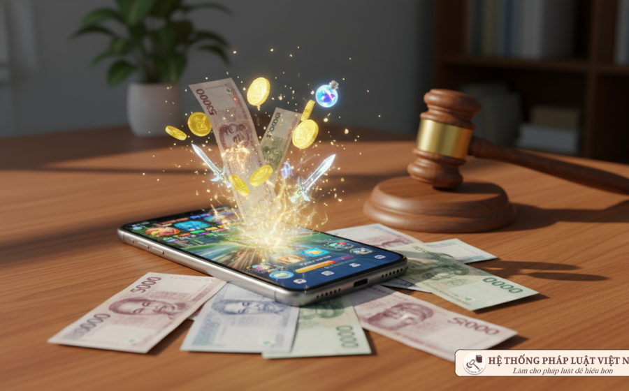 Quy đổi vật phẩm game ra tiền thật: Coi chừng bị phạt đến 200 triệu đồng và đình chỉ phát hành từ 01/7/2026!