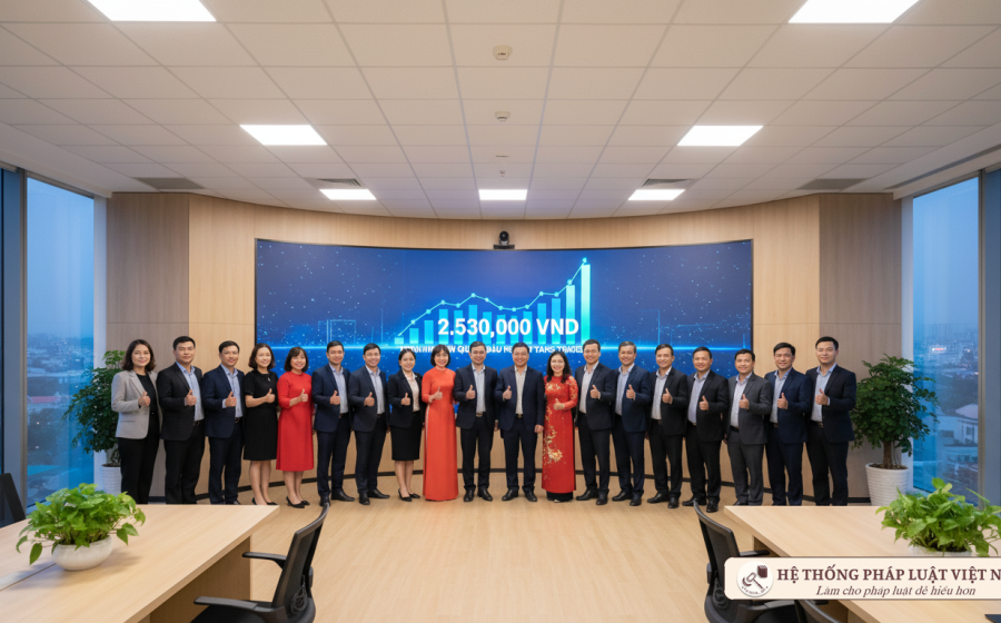 Lương cơ sở vọt lên 2.530.000 đồng: Những thay đổi "lịch sử" từ 01/7/2026 cán bộ, công chức nhất định phải biết!