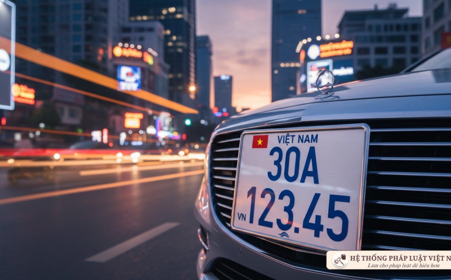 Lệ phí đăng ký xe ô tô năm 2026
