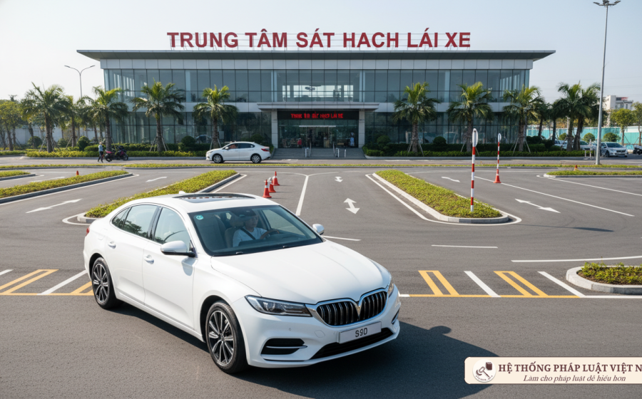 Mẫu bằng lái xe Việt Nam mới nhất 2026