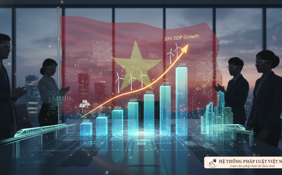 Khát vọng thịnh vượng 2030: Việt Nam bứt phá với mục tiêu tăng trưởng GDP '2 con số' theo Kết luận 18-KL/TW