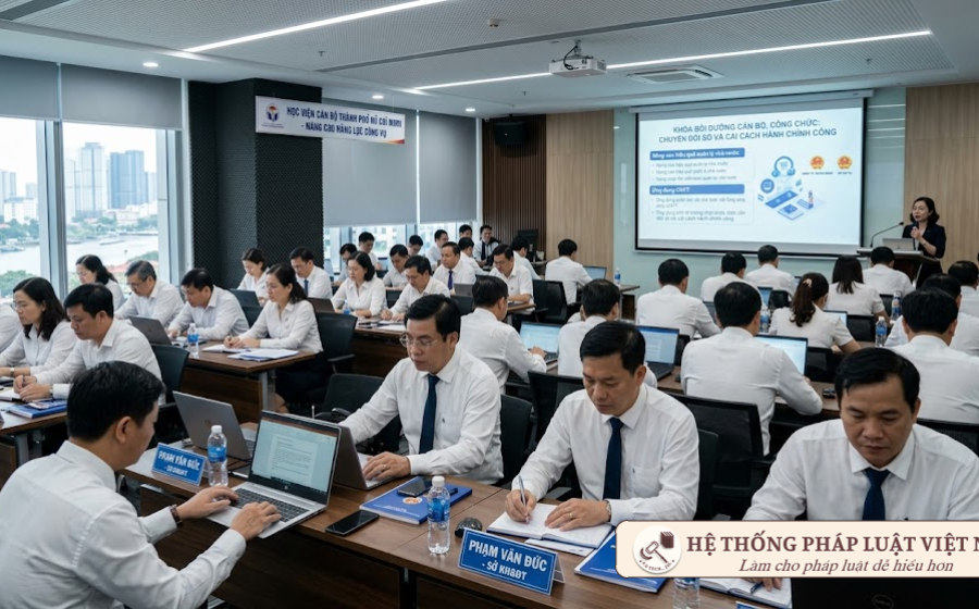 TP.HCM Siết Chặt Kỷ Cương: Cán Bộ, Công Chức Bắt Buộc Phải Đào Tạo Tối Thiểu 40 Tiết Mỗi Năm Từ 22/6/2026