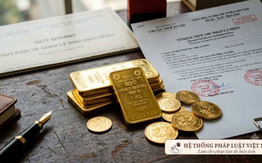 Vàng miếng và thuế TNCN: Vì sao chưa áp dụng từ 01/7/2026 dù Luật đã có hiệu lực?