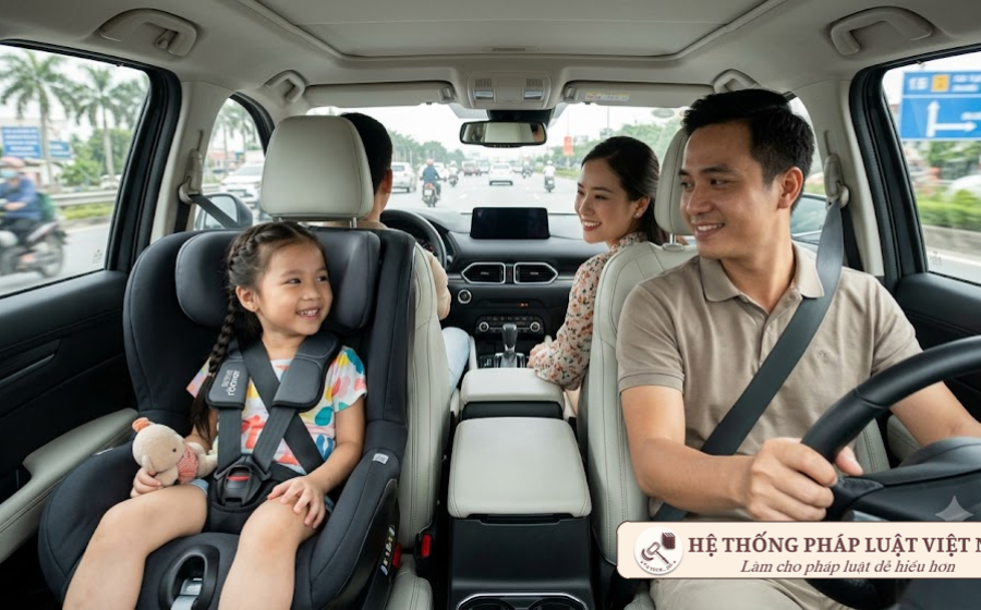 Cảnh báo: Từ 01/7 đến 14/8/2026, thiếu ghế an toàn cho trẻ em trên ô tô có thể bị phạt đến 1 triệu đồng – Sau 15/8/2026 thì sao?