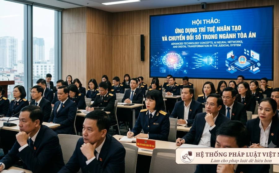 Bước Ngoặt Tư Pháp: Công Chức Tòa Án Bắt Buộc Bồi Dưỡng AI Và Chuyển Đổi Số Tối Thiểu 1 Tuần/Năm
