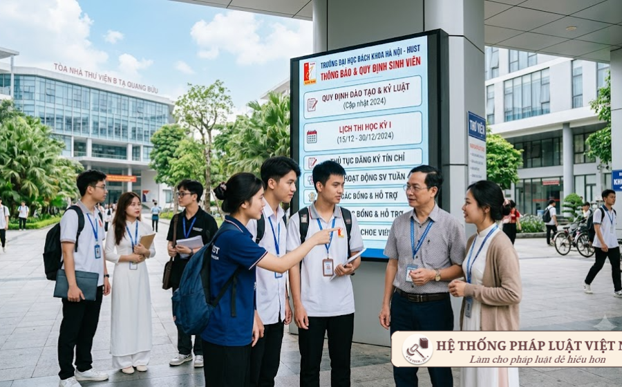 Trường đại học chậm công khai quy chế tổ chức: Coi chừng phạm luật từ ngày 22/8/2026!