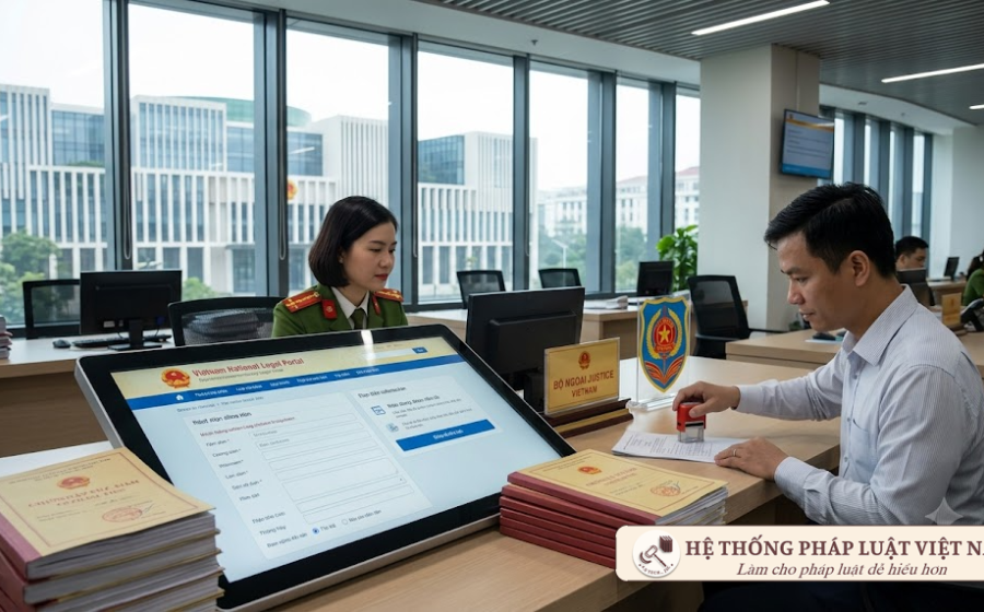 Đột phá thủ tục cấp ý kiến pháp lý: Cho phép gửi hồ sơ điện tử đến Bộ Tư pháp, cắt giảm tối đa giấy tờ từ 01/10/2026