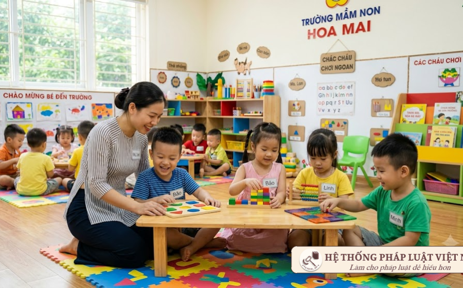 Chính Thức Thay Đổi Lớn: UBND Cấp Xã Trực Tiếp Quản Lý Toàn Bộ Trường Mầm Non Từ 15/8
